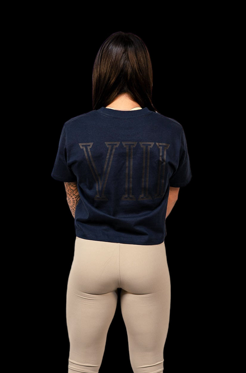 T-shirt VIII Crop Marine Women