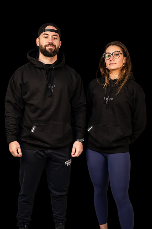 Pull à capuche LADDER Black Unisex
