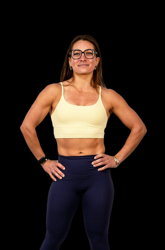 Brassière Jaune Longue