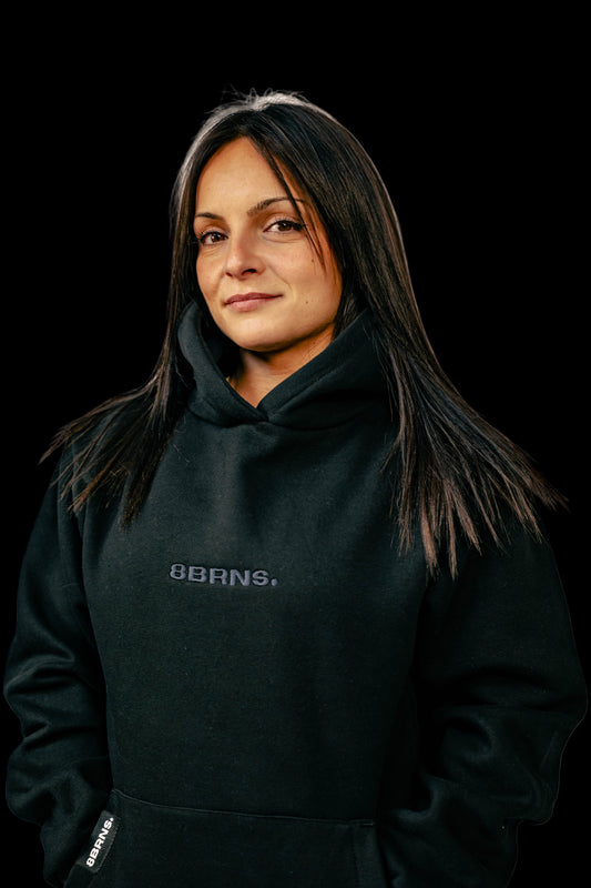 Sweat à capuche brodé Black Edition Unisexe