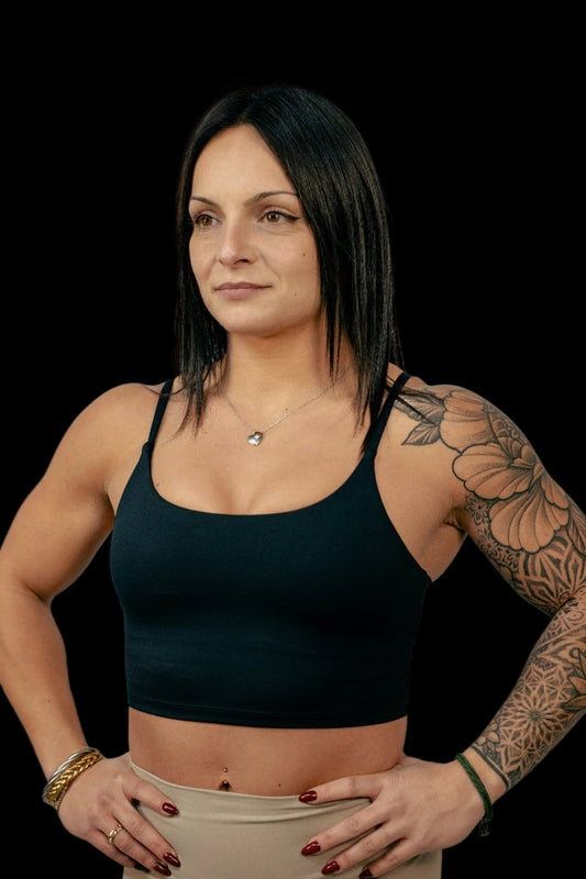 Brassière Noir Longue