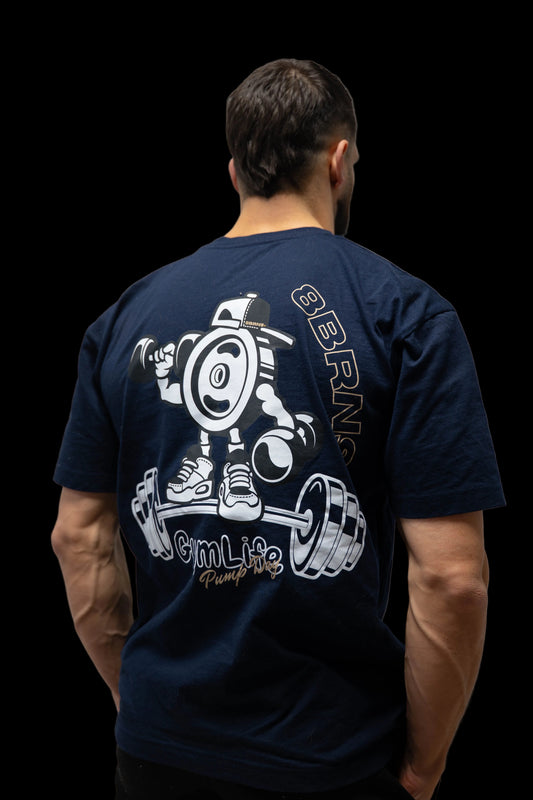 T-Shirt Heavy OverSize Pump Day Navy