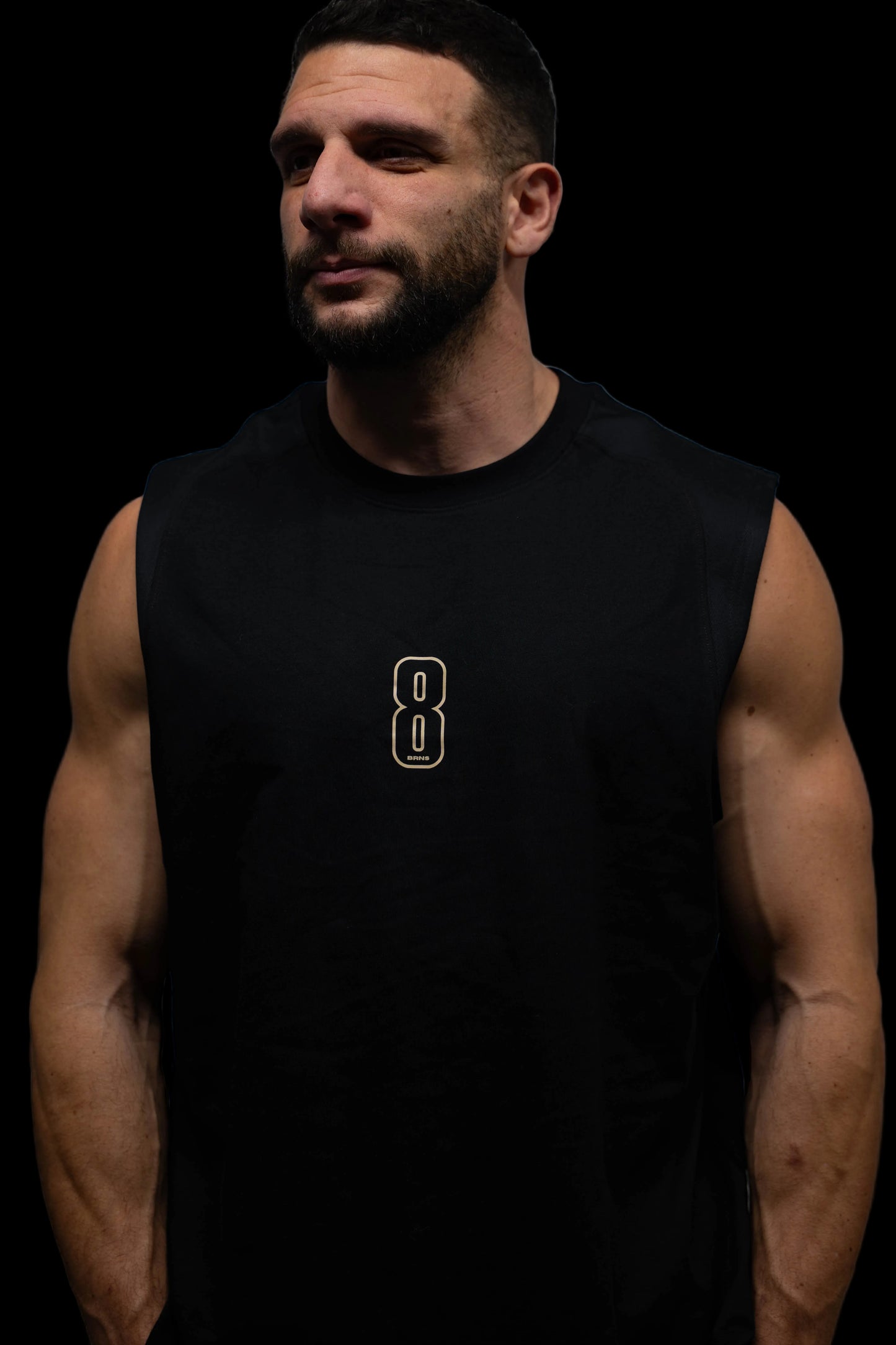 Tank Noir Black & Sand Men