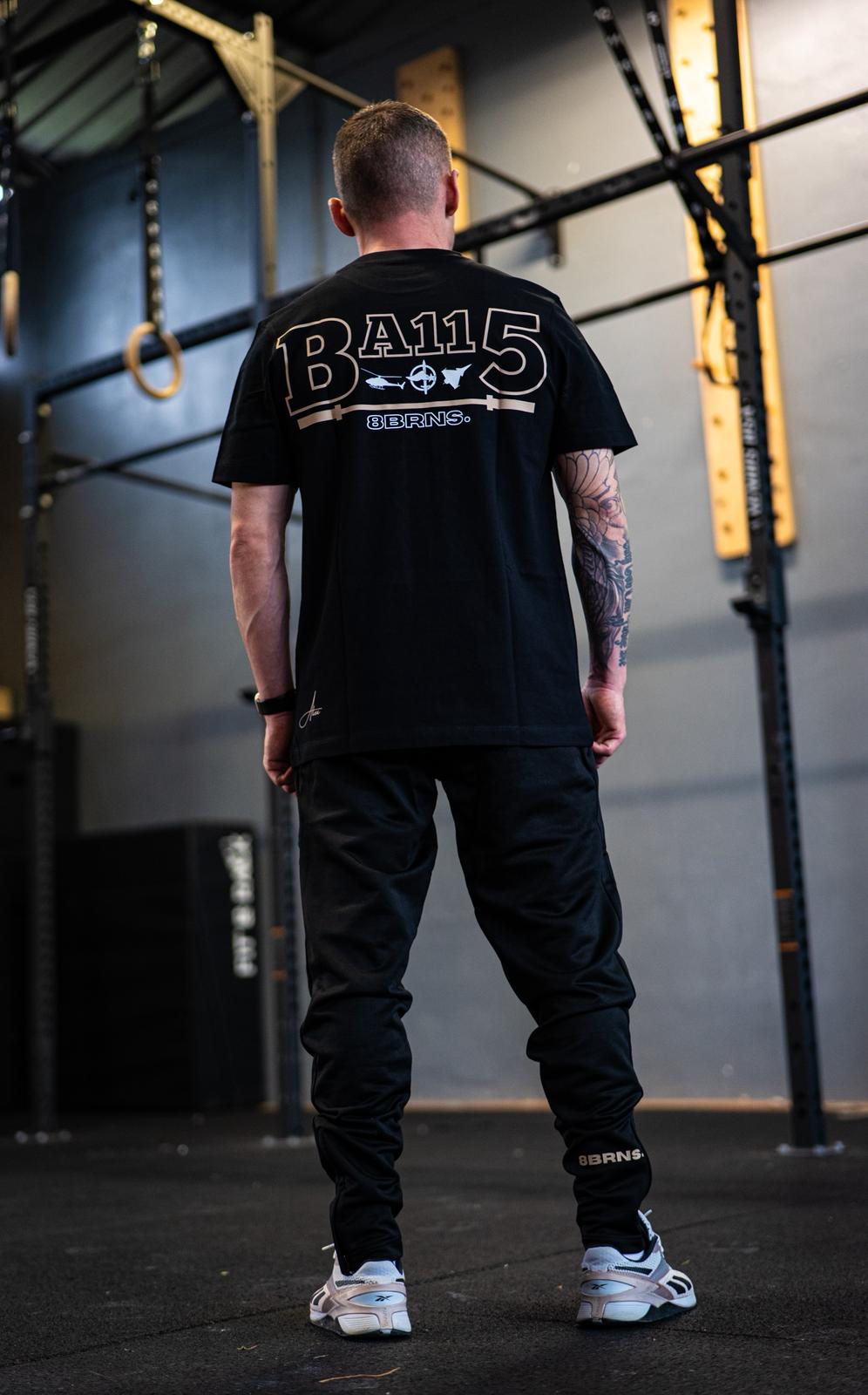 T-Shirt BA115 Black & Sand men