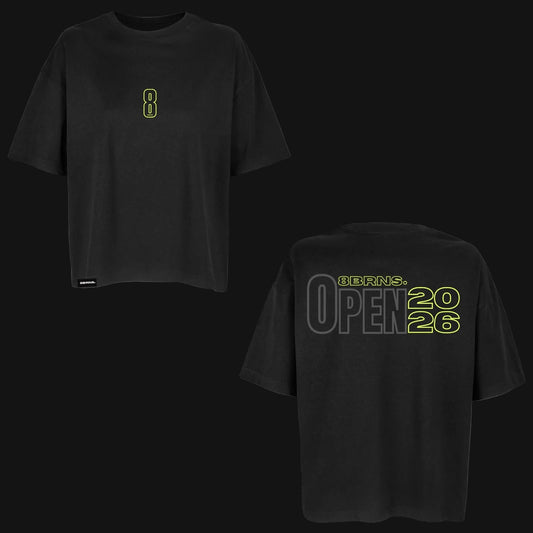 T-shirt Boxy Women CF OPEN Black