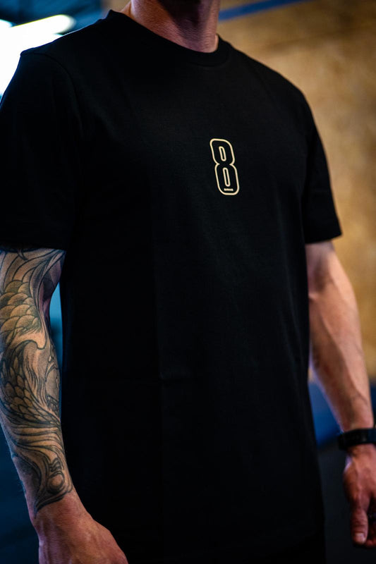 T-Shirt BA115 Black & Sand men