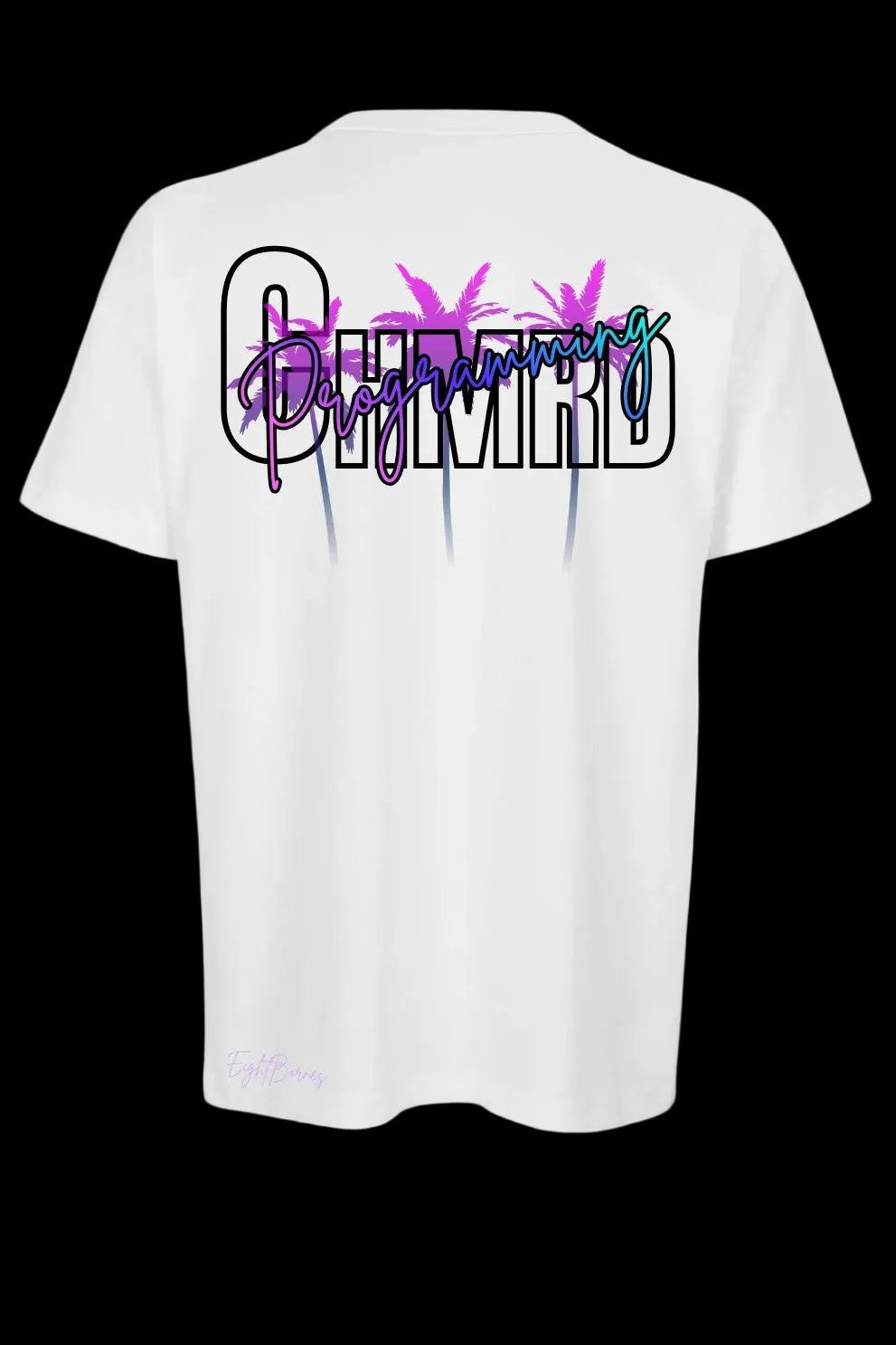 T-shirt Heavy OverSize Blanc Unisexe "CHMRD"